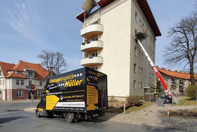 Möbellift schnell und einfach in Bergen